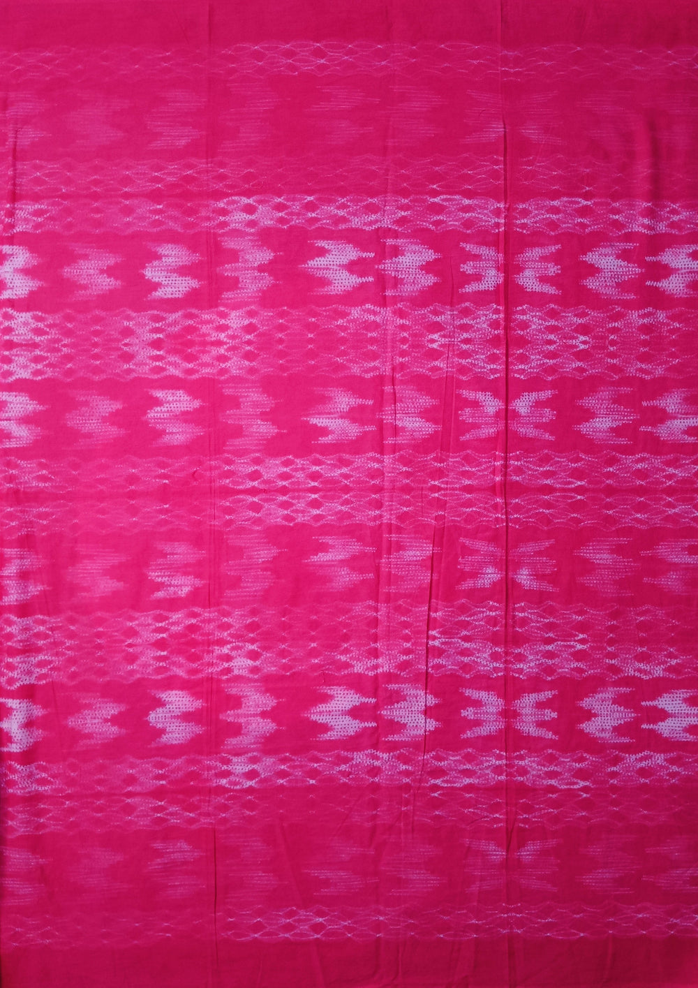 Shibori Cotton Mulmul Saree- Pink 2 - Wefta
