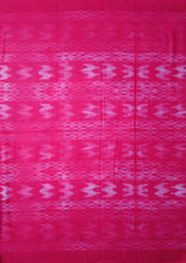 Shibori Cotton Mulmul Saree- Pink 2 - Wefta