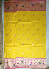 Soft Paithani - 01 Haldi - Wefta