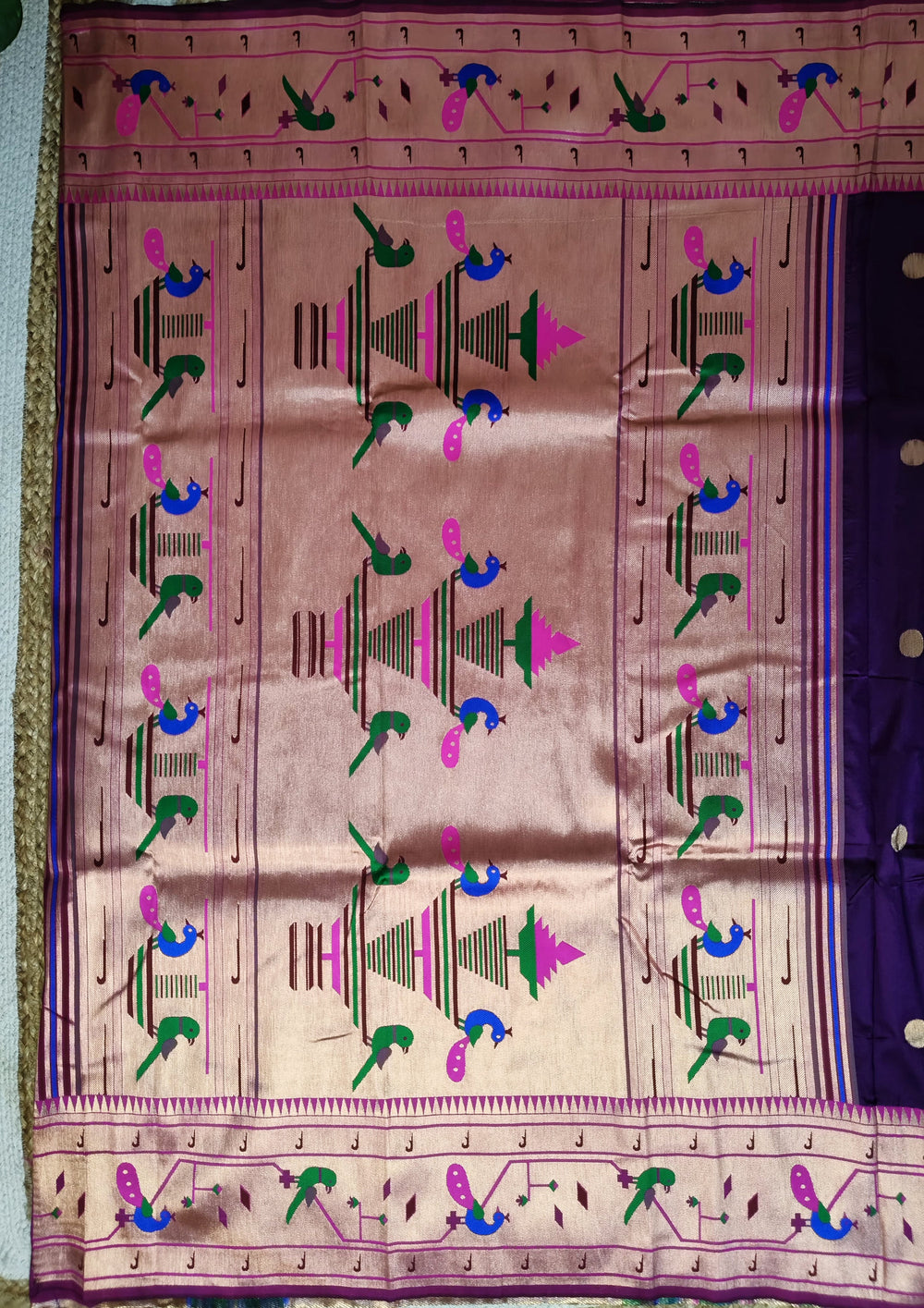 Soft Paithani - 02 Jamuni - Wefta