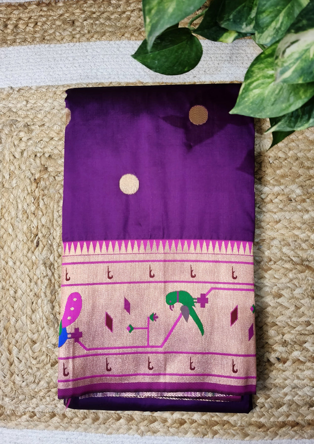 Soft Paithani - 02 Jamuni - Wefta