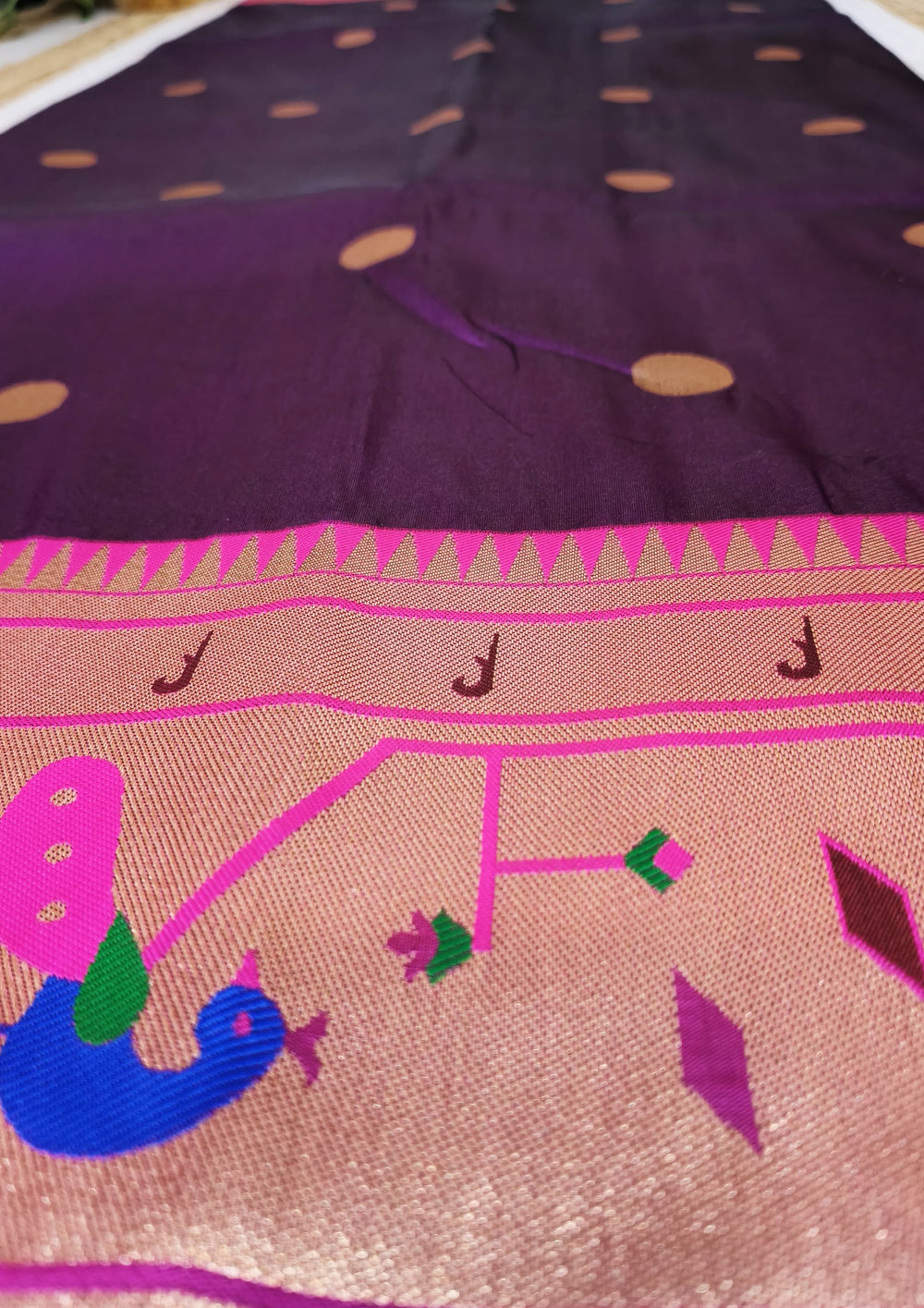 Soft Paithani - 02 Jamuni - Wefta