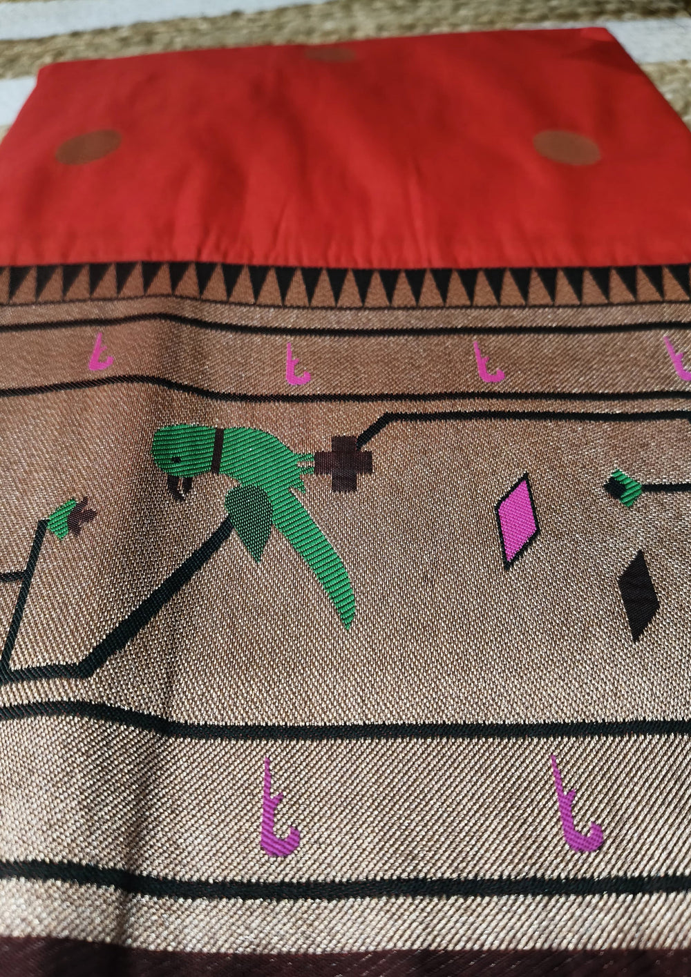 Soft Paithani - Rd1 - Wefta
