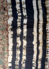 Tie - Dye Printed Saree - Beige DP7 - Wefta