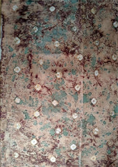 Tie - Dye Printed Saree - Beige DP7 - Wefta