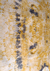 Tie - Dye Printed Saree - Mustard Yellow DP8 - Wefta