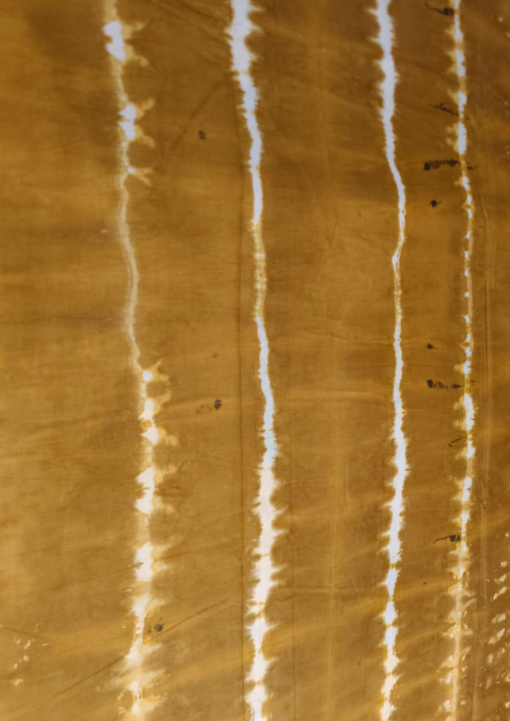 Tie - Dye Printed Saree - Mustard Yellow DP8 - Wefta