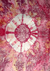 Tie - Dye Printed Saree - Pink DP5 - Wefta
